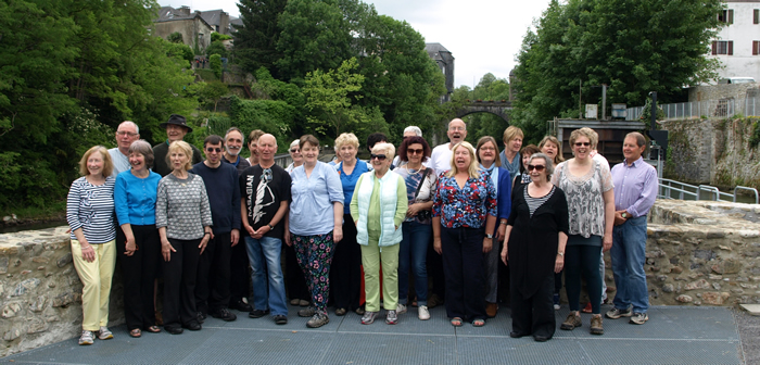 Bangor Community Choir and Coastal Voices in Oloron-Sainte_Maire