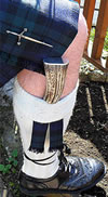 Dirk / sgian-dubh in sock