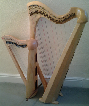 Fy nhelyn newydd / My new harp