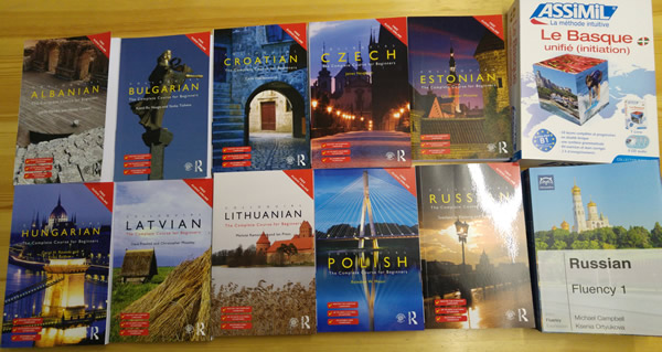 My new language courses