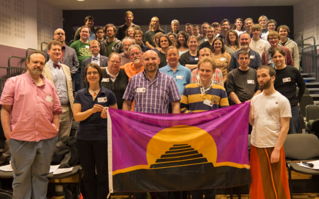 Participants in the 6th Language Creation Conference in Horsham