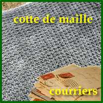 Cotte de maille et des courriers (mail and mail)