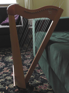 My pedran bach harp