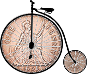 Penny-farthing bicycle / Le Grand-Bi