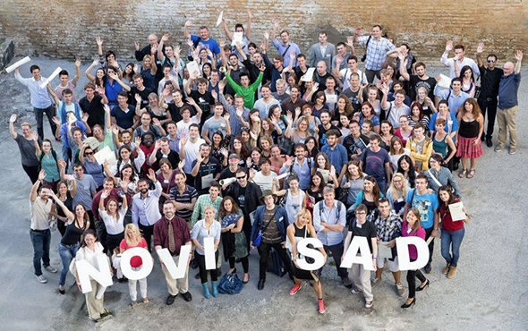 Polyglot Conference delegates in Novi Sad