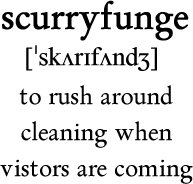 Scurryfunge definition