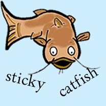 Sticky catfish