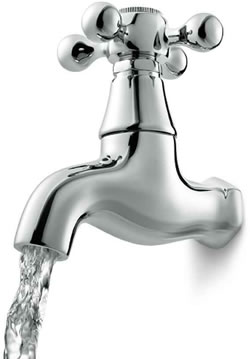 A photo of a tap
