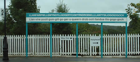 Station at Llanfairpwllgwyngyllgogerychwyrndrobwllllantysiliogogogoch