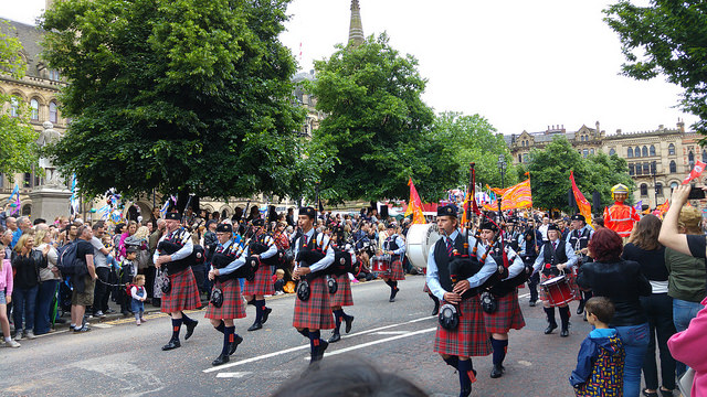 Greater Manchester Fire & Rescue Service Pipe Band