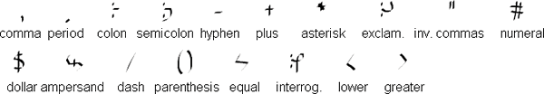 Daikan punctuation