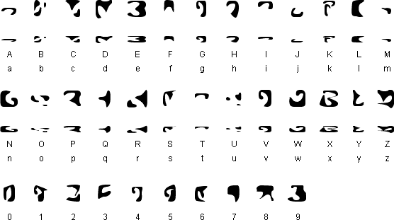 Romulan alphabet