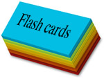 Flash cards