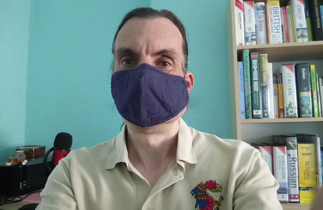 Me in a mask