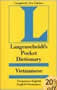Langenscheidt's Pocket Dictionary Vietnamese/English, English, Vietnamese