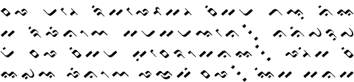 Sample text in the Lontara alphabet in Makassarese