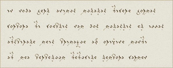 Sample text in Scythian