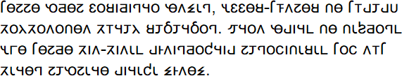 Sample text in Durustal