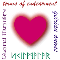 Terms of endearment