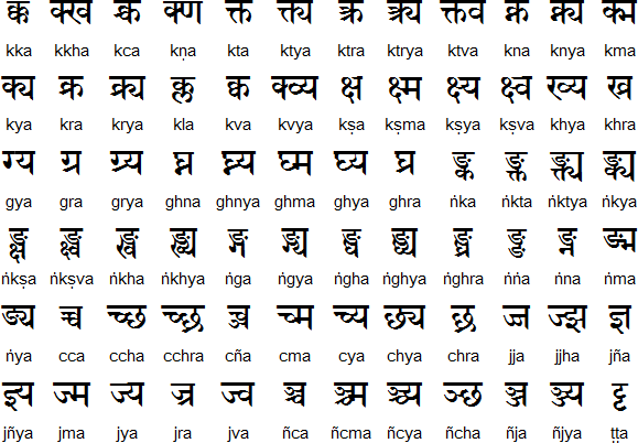 sanskrit consonants